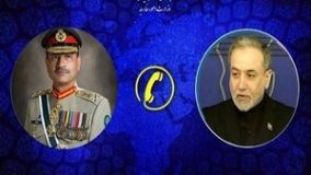 گفتگوی تلفنی وزیر امور خارجه کشورمان و فرمانده ارتش پاکستان