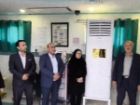 اهدای کولر به بخش دیالیز بیمارستان سراب