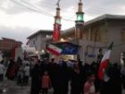 پرچم «یا لثارات الحسین» بر فراز مسجد امام حسین(ع) ساری به اهتزاز درآمد