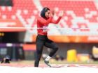 رتبه نخست دونده هفتگانه ایران در پرش ارتفاع