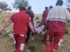 نجات فرد گرفتار در ارتفاعات شهرستان کوه چنار فارس
