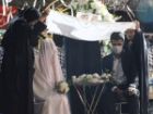 برگزاری آیین ازدواج زوج جوان در اجتماع شبانه مردم نیشابور