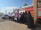 گرامیداشت روز آتش نشانی در بردسکن خراسان رضوی