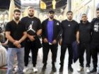 تشرف ملی پوشان کشتی ایران به حرم مطهر امام رضا(ع)