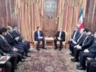 نخست وزیر قطر با رئیس جمهور اسلامی ایران دیدار کرد