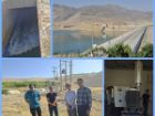 رزمایش بازگشایی دریچه های تحتانی سدمخزنی ایوشان لرستان
