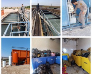 پایش زیست محیطی بیمارستان شهدای نفت سوسنگرد
