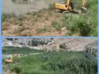 آغاز عملیات لایروبی رودخانه کشکان در پلدختر لرستان