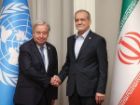 گوترش خواستار حل وفصل درگیری های غرب آسیا از طریق مذاکره شد