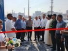 افتتاح ایستگاه پمپاژ و شبکه جمع آوری فاضلاب در گناوه