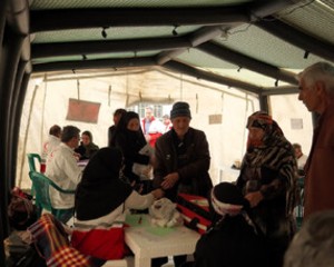 ارائه 1686 خدمت هلال احمر به اهالی روستای چای کندی کلیبر