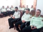 دیدار جمعی از کارکنان نیروی انتظامی کهگیلویه با امام جمعه دهدشت