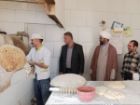 بازدید از وضعیت عرضه کالا در نانوایی ها، مراکز مرغ فروشی و میوه فروشی های اشکذر