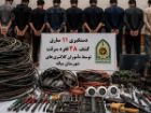 دستگیری 11 سارق و کشف 28 فقره سرقت در میانه