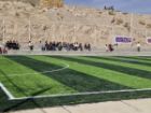 افتتاح دو زمین چمن در روستا های رزدنبل و اسفشاد شهرستان قائنات خراسان جنوبی