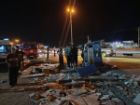 مصدومیت دو نفر در حادثه واژگونی خودرو در محور قم–اراک