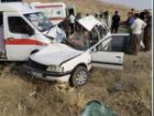 تصادف خودروی سواری باآمبولانس در بوکان جان دو نفرراگرفت