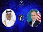 تماس تلفنی وزیر امور خارجه قطر با وزیر خارجه کشورمان