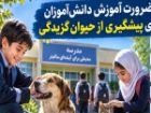 ضرورت آموزش دانش آموزان برای پیشگیری از حیوان گزیدگی