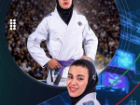 شهرزاد خشنودزاده پرچمدار ایران در مراسم اختتامیه بازی های آسیایی