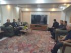 دیدار با جانباز 70 درصد در بندر کیاشهر