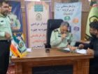 دیدار فرمانده انتظامی آذربایجان غربی با مردم خوی