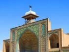 کاشی کاری های مسجدالنبی قزوین مرمت شد