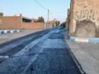 آغاز آسفالت معابر روستای تلک آباد زواره