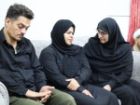 حضور معاون آموزش ابتدایی در منزل خانواده دانش آموز جان باخته حادثه سرویس مدارس اردکان