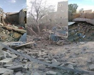 حملات موشکی عربستان به شمال یمن