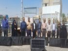 تحویل 70 سامانه خورشیدی قابل حمل به عشایر خنج