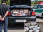 توقیف خودروی حامل لوازم خانگی قاچاق در شفت