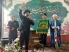 جشن میلاد امام رضا با حضور خدام حرم رضوی در بیرجند برگزار شد