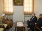 دیدار وزیر جهاد کشاورزی با آیت الله جوادی آملی